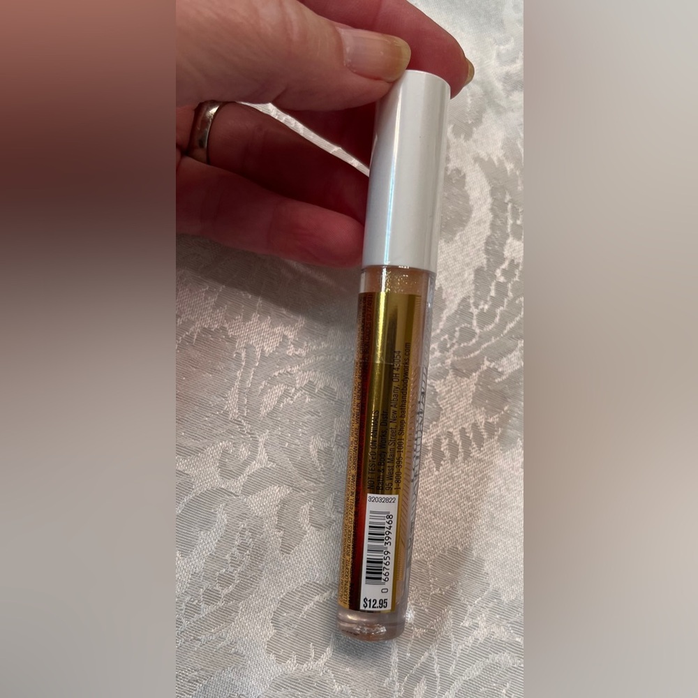 Bath & Body Works Touch of Gold Lip Gloss NWT - Picture 2 of 2